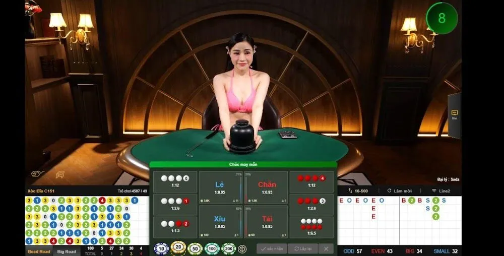 Khám phá thế giới xóc đĩa DP568