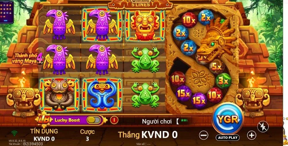 Khám phá top 5 game nổ hũ ăn khách tại sảnh TPG DP568