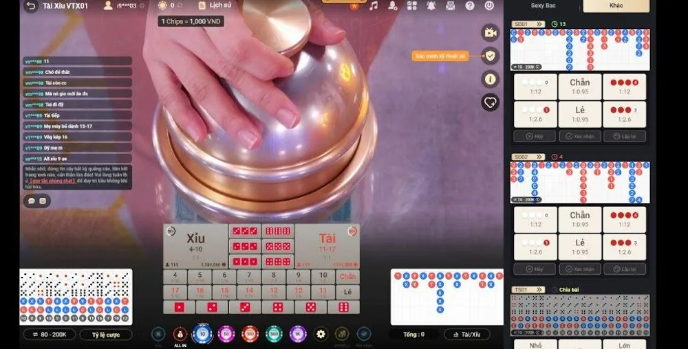 Ưu điểm sảnh Live Casino Pretty Gaming DP568